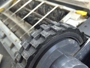 irobot roomba 770 ruota la sostituzione dei pneumatici famiglia pneumatico 3d print model - Mito3D