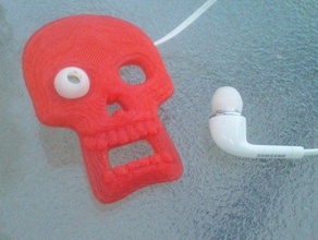 red skull ii plus pendentif version accessoires 3d print model - Mito3D