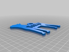 meine individuelle Schlüsselanhänger 3d print model - Mito3D