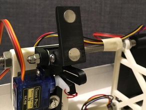 magnetico eggbotspherebot penna braccio robotica 3d print model - Mito3D
