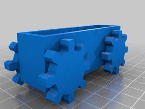 banda de goma del coche 3d impresión 3d print model - Mito3D