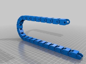 30 hooks cable chain 3d printer parts customized 3d print model - Mito3D