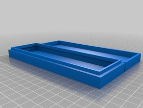 mi personalizados paramétrico de la caja contenedores 3d print model - Mito3D