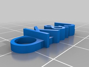 kj organizasyon özelleştirilmiş 3d print model - Mito3D