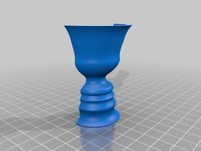 Gesichts-Profil Vasen Dekor 3d print model - Mito3D