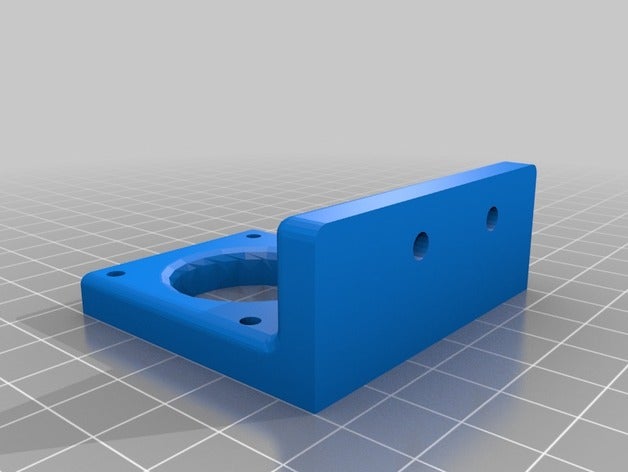 zonestar p802q y-axis motor mount holder incl mirror 3d printer parts 3D print model - Mito3D