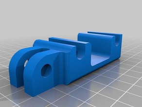 prusa i3 indicador de línea montaje 3d la impresora accesorios herramienta alineación z-eje 3d print model - Mito3D
