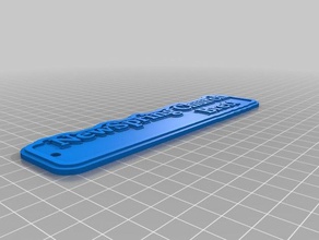 brett newspring keychains customized 3d print model - Mito3D