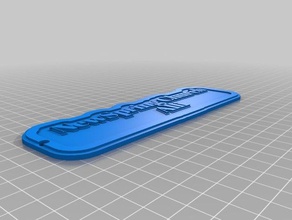 alli newspring llaveros personalizado 3d print model - Mito3D
