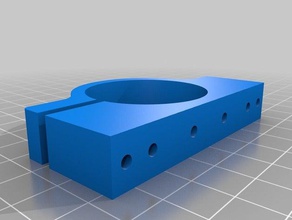 motor mount tetrix additional mounting holes robotics ftc 3d print model - Mito3D