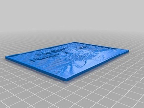 bre pettis 2d a arte personalizado 3d print model - Mito3D