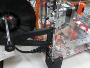 spool-Halter deagostini idbox 3d Drucker Teile bonsailab 3d print model - Mito3D