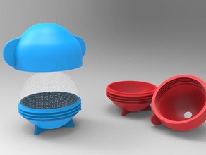 buz topu kalıp mutfak yemek dondurma dondurucu buzdolabı küpü tepsisi aracı yuvarlak 3d print model - Mito3D