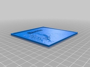 darwin 2d art customized 3d print model - Mito3D