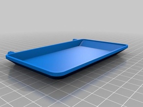 peg-board tray2 Haushalt pegboard 3d print model - Mito3D