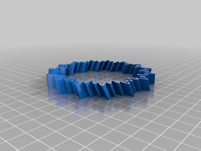 my customized trig bracelet jewelry 3d print model - Mito3D