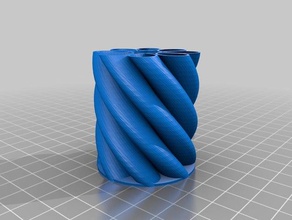 meine individuelle anpassbare spirograph vase generator math Kunst 3d print model - Mito3D