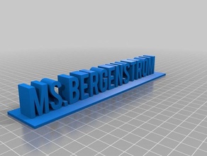 msbergenstrom paralar rozetler 3d print model - Mito3D