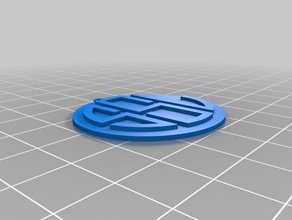 ssl monograma llaveros personalizado 3d print model - Mito3D