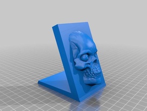 o inferno crânio remix 3d impressão 3d print model - Mito3D