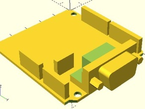 sparkfun can-bus blindagem eletrônica 3d print model - Mito3D