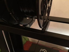 printrbot plus filament support de bobine 3d l'imprimante accessoires titulaire 3d print model - Mito3D
