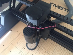 x-esculpir o botão de cobertura 3d a impressora os acessórios tampa proteção contra poeira xcarve 3d print model - Mito3D