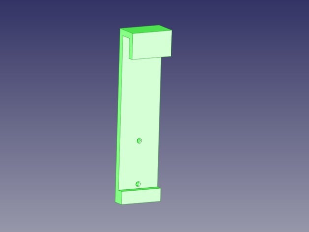 lavagna gancio organizzazione 3D print model - Mito3D