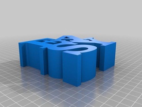 facile sculptures personnalisé 3d print model - Mito3D