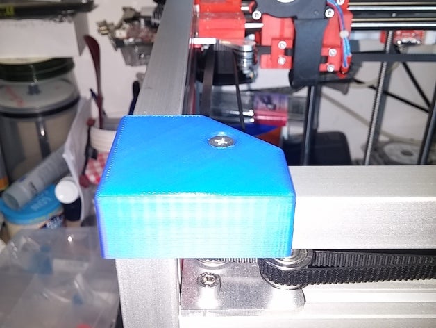 eclips3d canto tampa do suporte a impressora partes 2020 extrusão misumi eclipse3d 3D print model - Mito3D