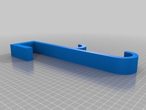 my customized door hook hanger organization 3d print model - Mito3D