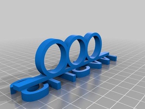 meine angepasste Chef multiring cutomizable Ringe 3d print model - Mito3D