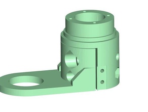 reprap morgan e3d toolhead Zubehör Drucker Teile 3d print model - Mito3D