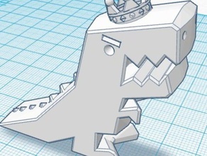 king rex 3d printing 3d print model - Mito3D