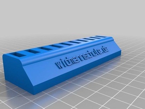 10 usb stick holder computer customized 3d print model - Mito3D