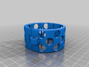 mi brazalete personalizado experimento pulseras 3d print model - Mito3D