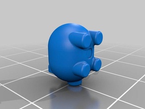 piggy bank - Spielzeug Spiel Zubehör 3d print model - Mito3D