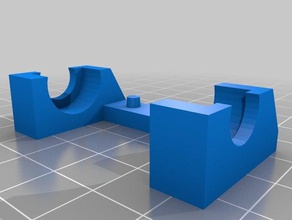 lm8luu adaptador 3d de la impresora partes cojinete linear del wanhao rodamiento 3d print model - Mito3D