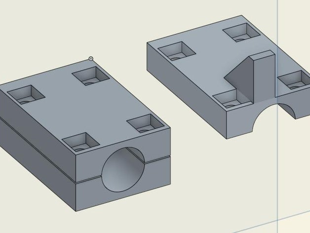 eclips3d a16 a17 asta staffe la stampante parti eclipse3d 3D print model - Mito3D