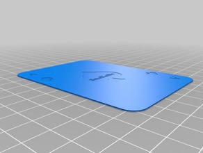 deck cards games playing 3d print model - Mito3D