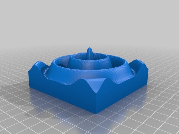 deep ripples math art customized 3D print model - Mito3D