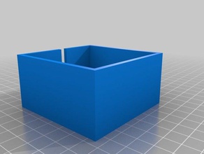 3 light cube Halter 3d drucken 3d print model - Mito3D