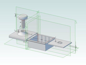 tofu press kitchen dining cooking designproject food gadget makeredchallenge2 mold 3d print model - Mito3D