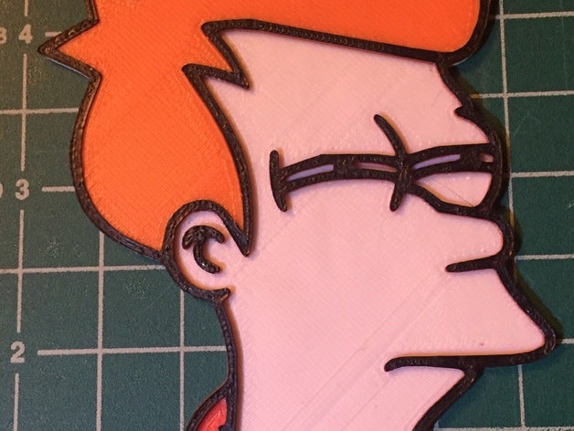 fry di futurama persone 3D print model - Mito3D