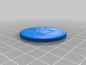 Eisen-Münzen, die Mann ohne Gesicht durchsucht Replikate arya Münze Gesicht-Münze game thrones 3d print model - Mito3D