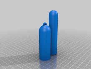 slip cig case containers customized 3d print model - Mito3D