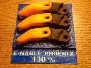 fingerthumb assembly jig e-nable phoenix prosthetic hand other prosthesis 3d print model - Mito3D
