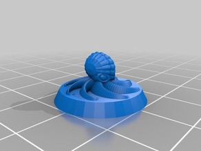wayfarer custom race cephaloctapus flatulens multiverse Tasche Taktik 18mm Skulpturen alien octopus pocket-tactics 3d print model - Mito3D
