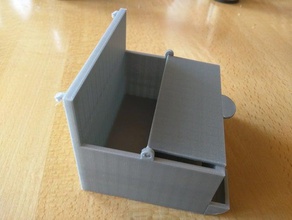 container bathroom cabinet 3d print model - Mito3D