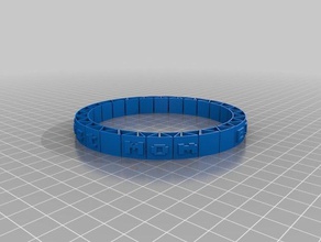 bracelet mom bracelets customized 3d print model - Mito3D
